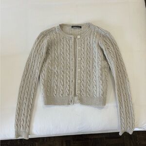 Brandy Melville Cable Knit Cardigan!!